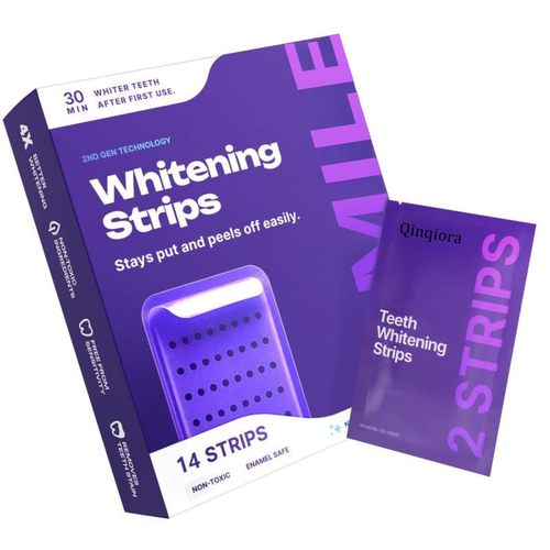 Qinqiora Whitening Strips – Achieve a Brighter, Whiter Smile in Just 7 Days!